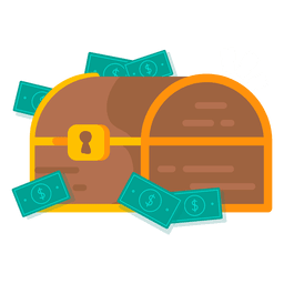 Money savings dollar PNG Design