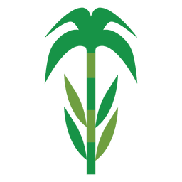Planta tallo verde Diseño PNG