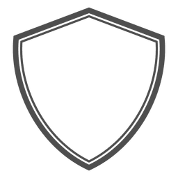Shield heraldic emty Transparent PNG