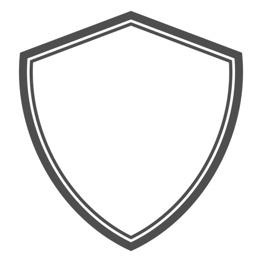 medieval shield with transparent background