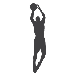 Shot jump player PNG Design