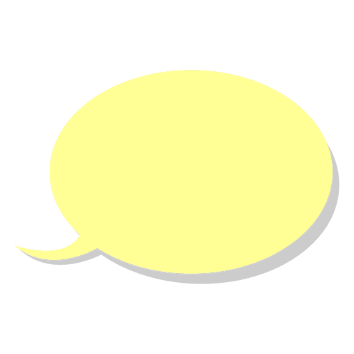 Sprechen Sie Comic-Dialogballon PNG-Design