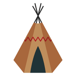 Abrigo de índios Teepee Abrigo de índios Teepee