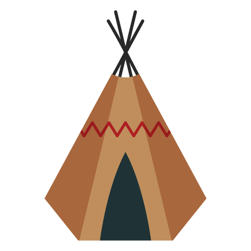Teepee  Indians shelter PNG Design