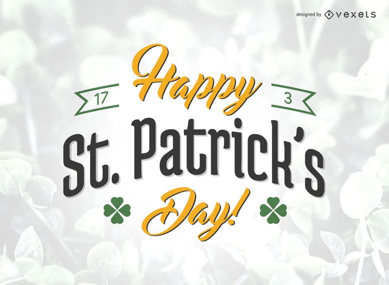 Happy St Patrick's Day poster Happy St Patrick's Day poster