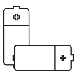 Câmera de energia de baterias Desenho PNG