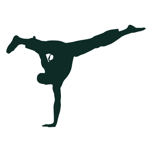 Capoeira Brasilien Handstand PNG-Design