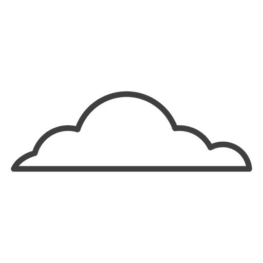 Cloud nephology rain PNG Design