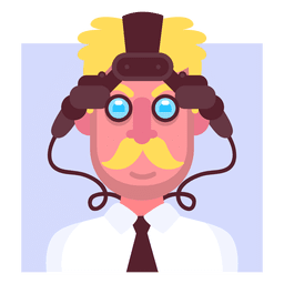 Frente del dispositivo de hombre Diseño PNG