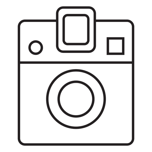 Mini Camera Photo PNG & SVG Design For TShirts