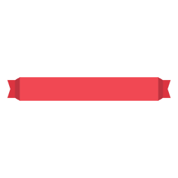 Rotes Etikett des Origami-Bandes PNG-Design
