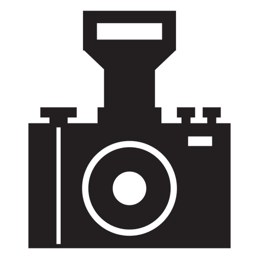 Photo camera flash PNG Design