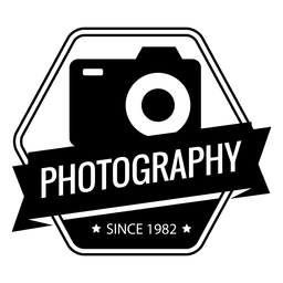 Emblema de etiqueta de cinta negra simple - Descargar PNG/SVG transparente
