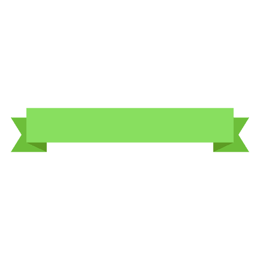 Etiqueta verde cinta retro Diseño PNG