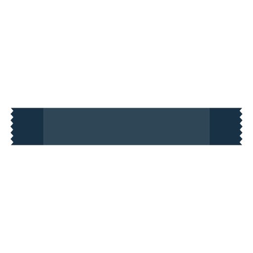 Schal Band dunkelblaues Etikett PNG-Design