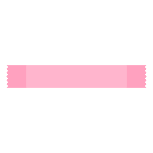 Bufanda cinta etiqueta rosa Diseño PNG