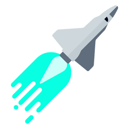 Exploración de cohetes del transbordador espacial Diseño PNG Transparent PNG