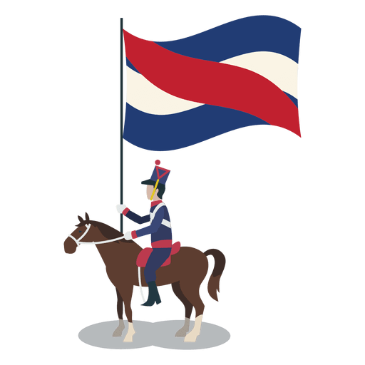 Standard bearer federalists officer PNG Design