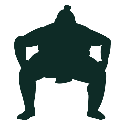 Sumo wrestling heavyweight traditional PNG Design