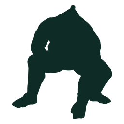 Sumo japan hand down PNG Design