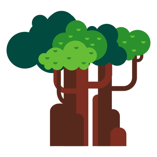 Bäume Wälder Natur PNG-Design