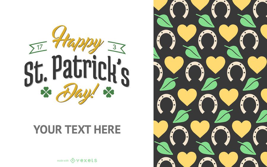 St Patrick's Day poster maker St Patrick's Day poster maker