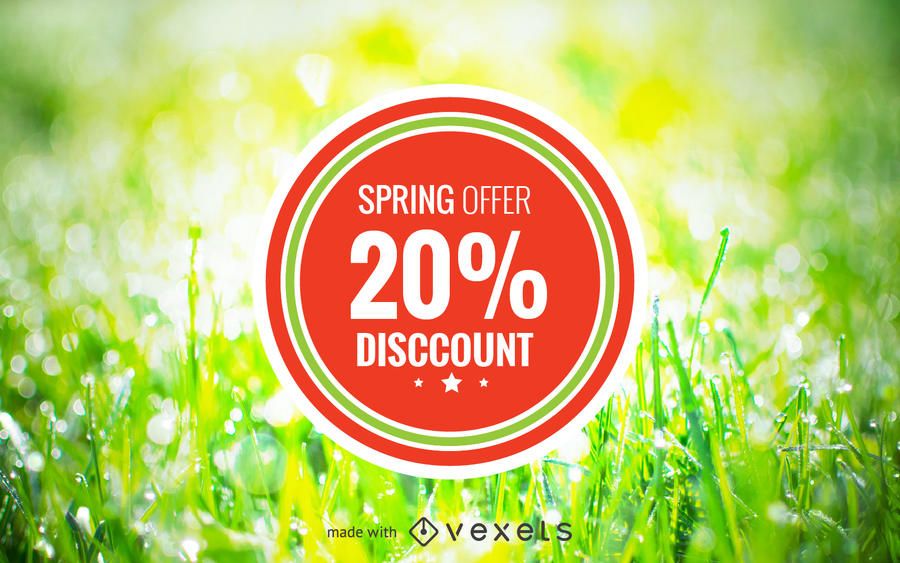 Spring sale banner maker Spring sale banner maker