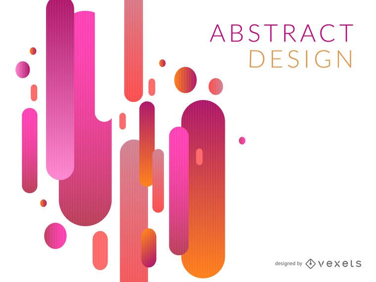 Pink and orange minimalist background Pink and orange minimalist background