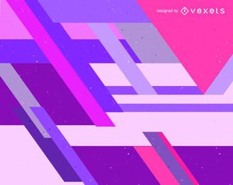 Desenho de fundo roxo e rosa