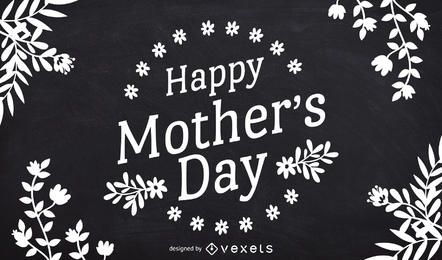 Mother's Day chalkboard design