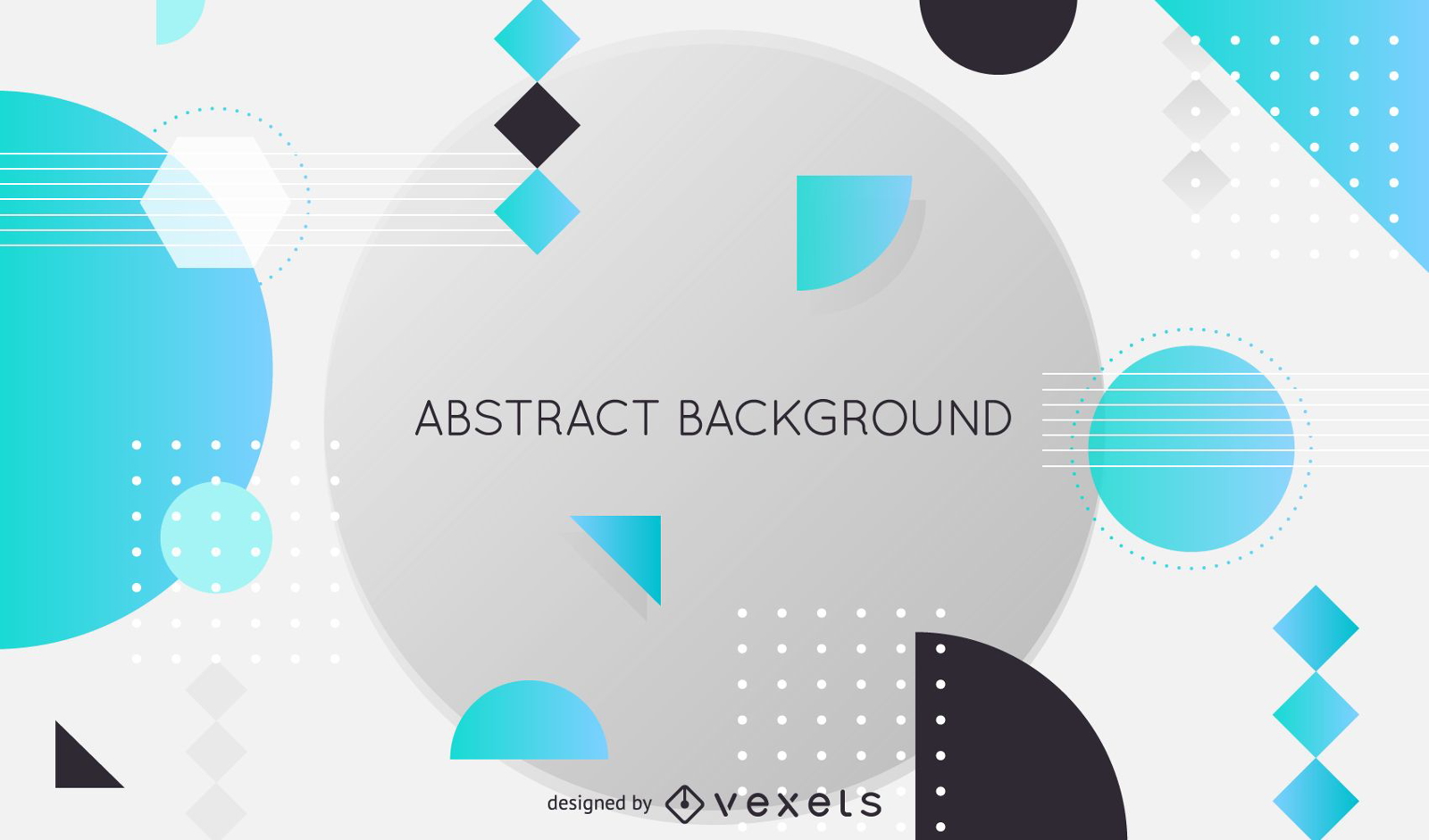 Abstract background with futuristic elements