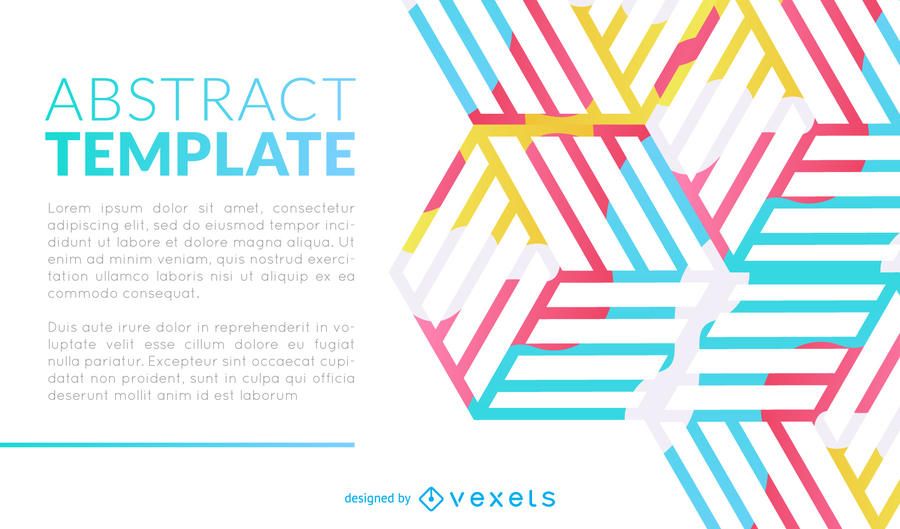 Abstract flyer or presentation design Abstract flyer or presentation design