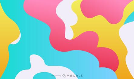 Fundo abstrato em tons suaves
