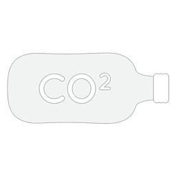 Ícone do tanque de garrafa de CO2
