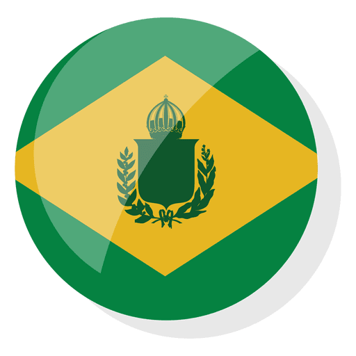 Abzeichen Brasilien Reich Flagge Brasilien PNG-Design