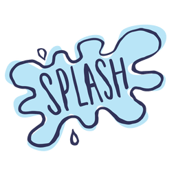 Comic-Comic-Slang-Wörter PNG-Design