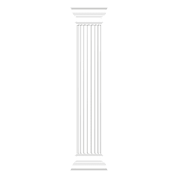 Doric greek column PNG Design