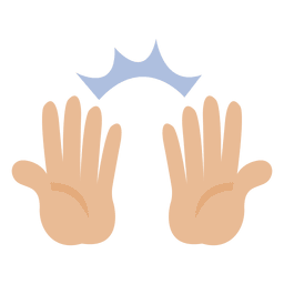 Hand gesture praise PNG Design Transparent PNG