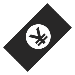 Nota de ienes japoneses Desenho PNG