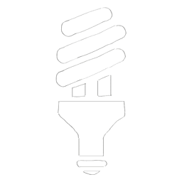 Doodle de lâmpada elétrica Desenho PNG