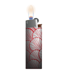 Lighter fire smoke PNG Design