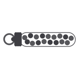 Paintball Munitionslager in grau PNG-Design