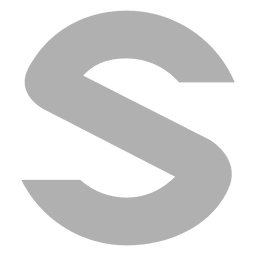 Sans serif s font PNG Design
