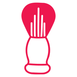 Shaving brush PNG Design