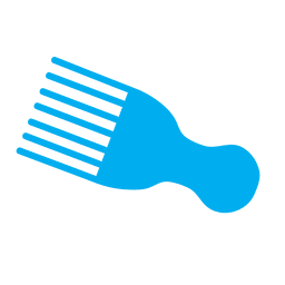 Peine de pelo pequeño Diseño PNG