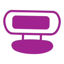 Kleiner Handspiegel PNG-Design