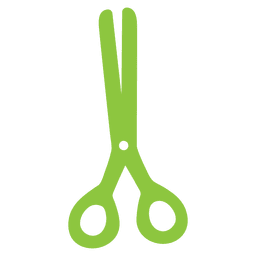 Smooth edge scissors PNG Design Transparent PNG