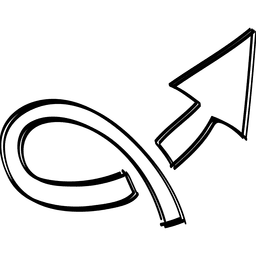 Giro direção da seta Desenho PNG