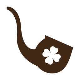 Pipa de san patricio Diseño PNG