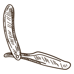 Rasierklingen rasieren sich PNG-Design